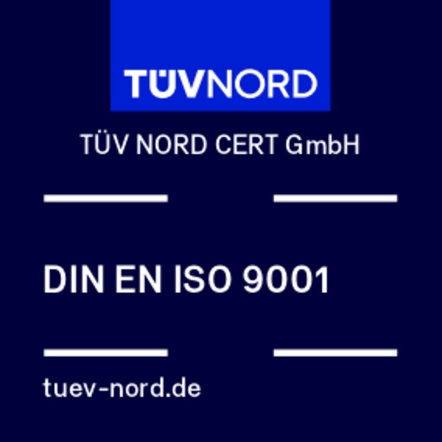 TÜV NORD Zertifikat ISO 9001